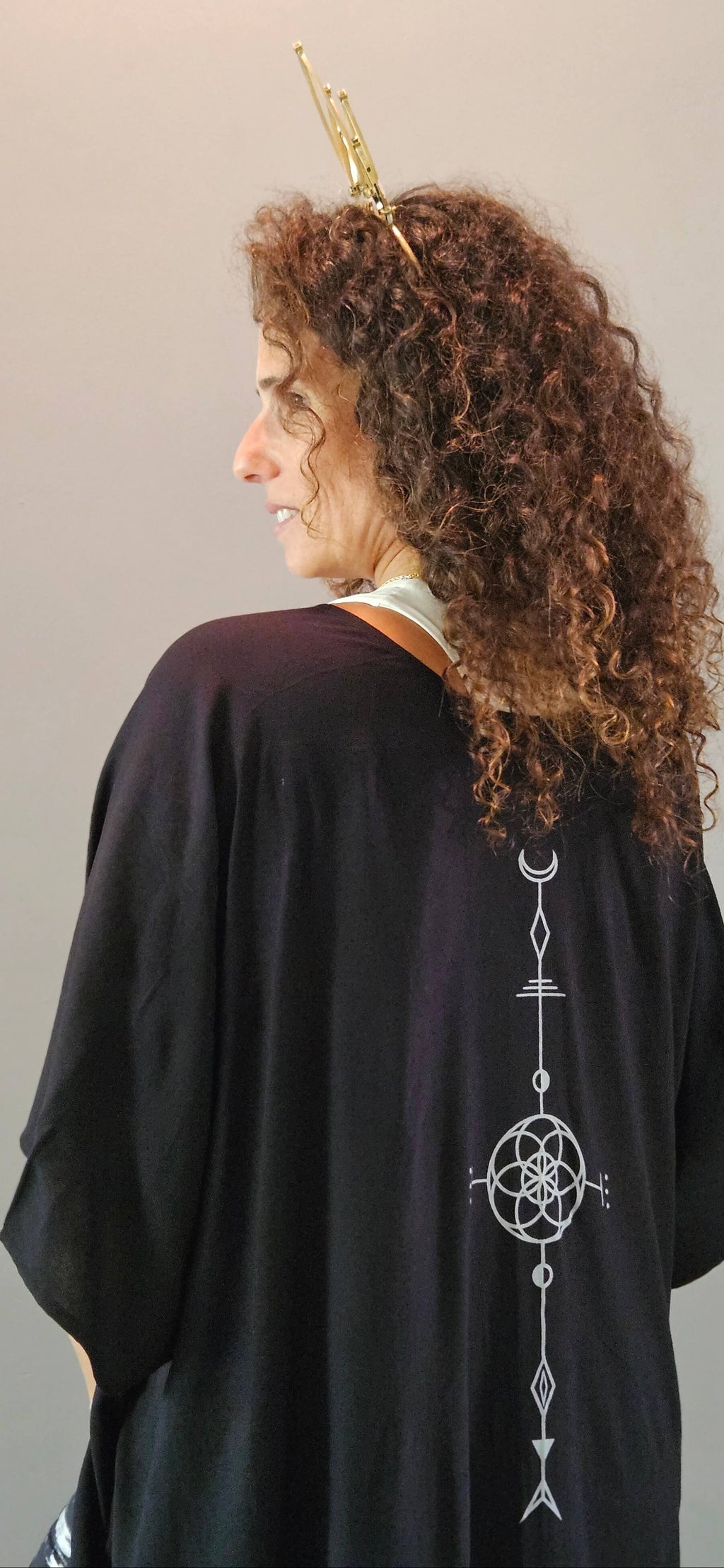 Black Kimono #2 (Mid Length)