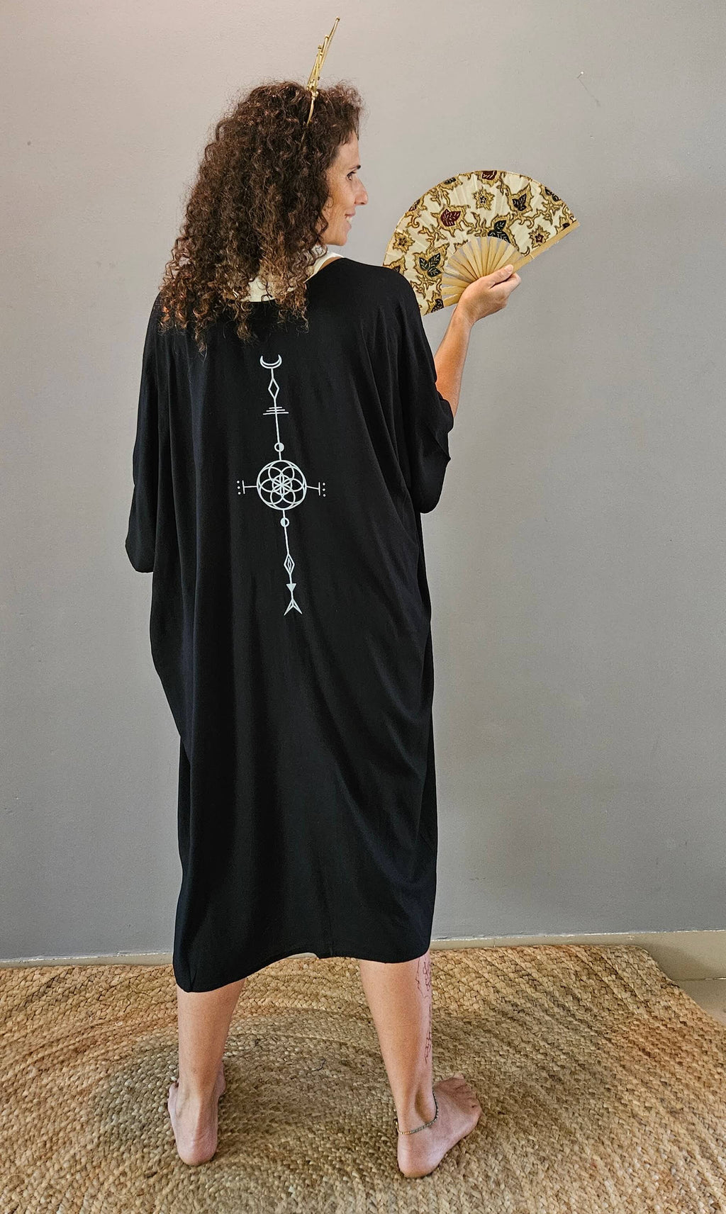 Black Kimono #2 (Mid Length)