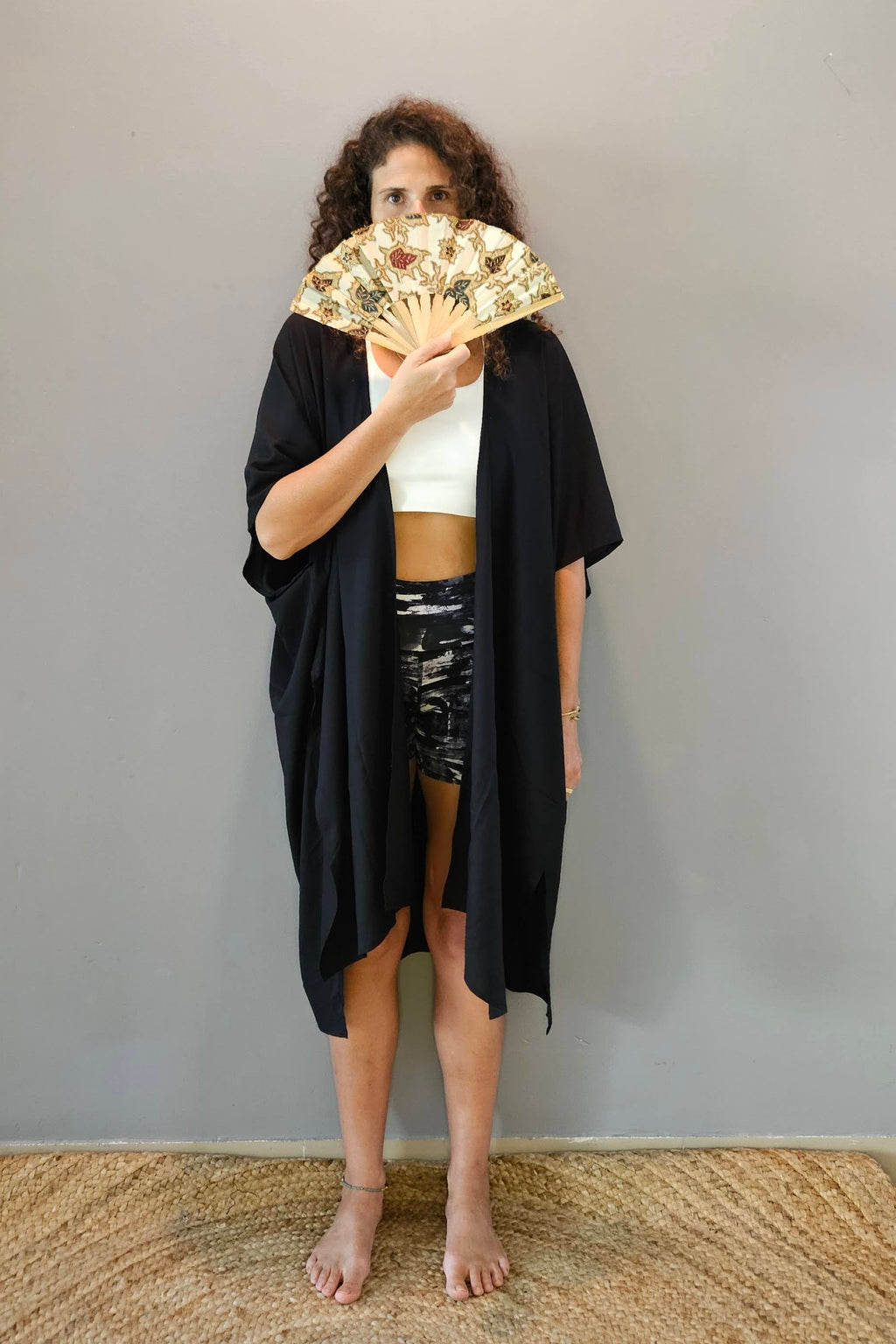 Black Kimono #2 (Mid Length)